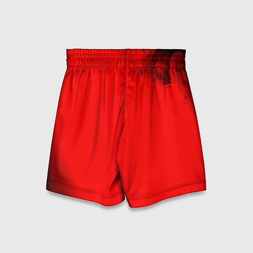 Детские шорты HONDA DREAMS - Огонь / 3D-принт – фото 2