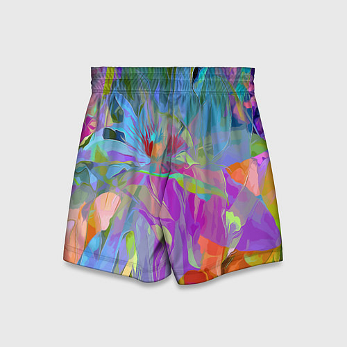 Детские шорты Abstract color pattern Summer 2022 / 3D-принт – фото 2