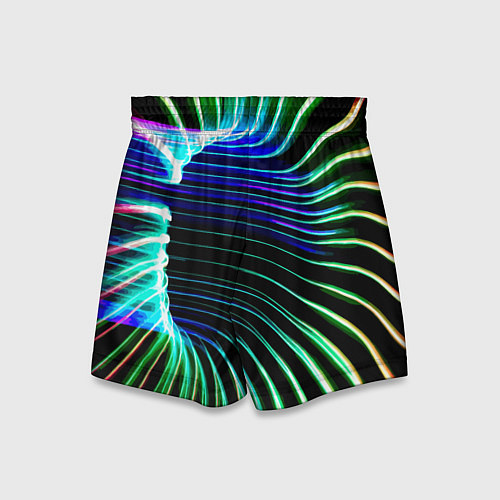 Детские шорты Portal Fashion pattern Neon / 3D-принт – фото 2