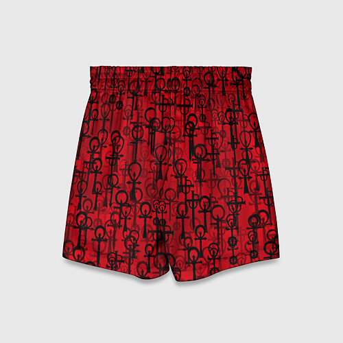 Детские шорты Знаки вампиров / 3D-принт – фото 2