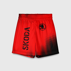 Детские шорты SKODA Skoda Абстракция