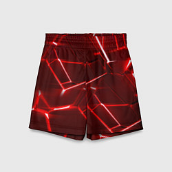 Шорты детские Red fault, цвет: 3D-принт