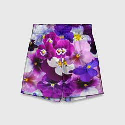 Детские шорты CHARMING PANSIES