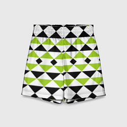 Детские шорты Geometric shapes triangles треугольники