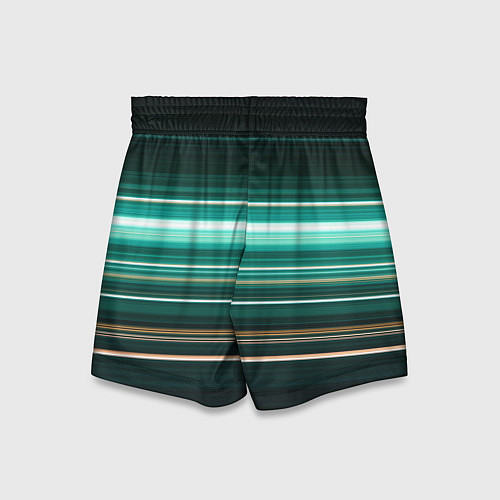 Детские шорты Градиент фейерверк / 3D-принт – фото 2