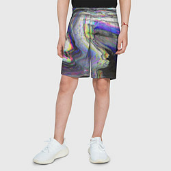 Шорты детские Ликвид, цвет: 3D-принт — фото 2