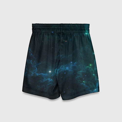 Детские шорты Космическая туча / 3D-принт – фото 2