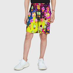 Шорты детские Мороженки Вкуснятина, цвет: 3D-принт — фото 2