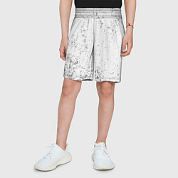 Шорты детские Потертость и бызги, цвет: 3D-принт — фото 2