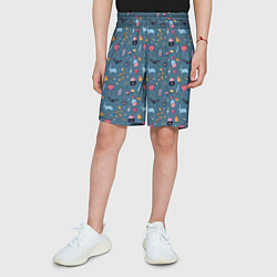 Шорты детские Ведьмовское ремесло, цвет: 3D-принт — фото 2