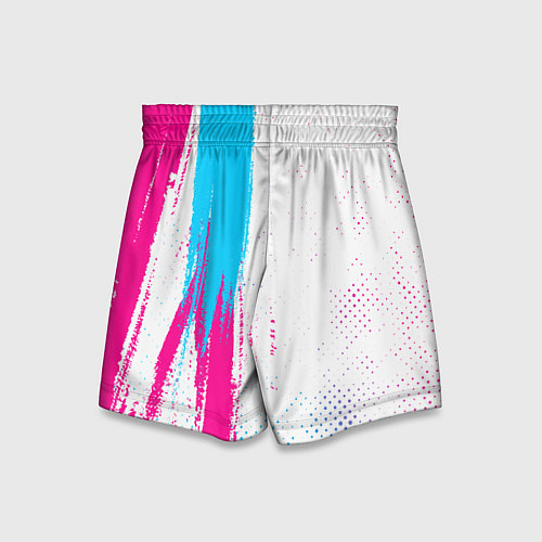 Детские шорты Hunter x Hunter neon gradient style: по-вертикали / 3D-принт – фото 2
