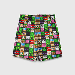 Детские шорты Minecraft - characters