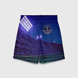Шорты детские Everton ночное поле, цвет: 3D-принт