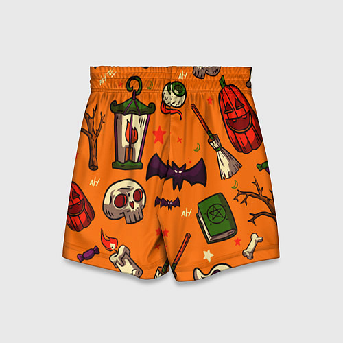 Детские шорты Время ночных существ / 3D-принт – фото 2