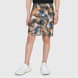 Шорты детские Котики это жидкость, цвет: 3D-принт — фото 2