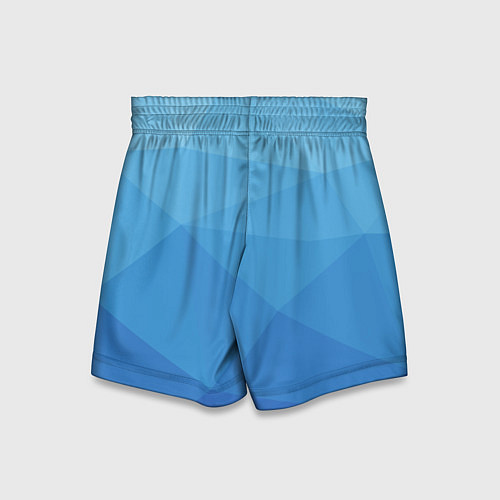 Детские шорты Неправильный геометрический абстрактный фон / 3D-принт – фото 2