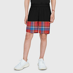 Шорты детские Классическая шотландка, цвет: 3D-принт — фото 2