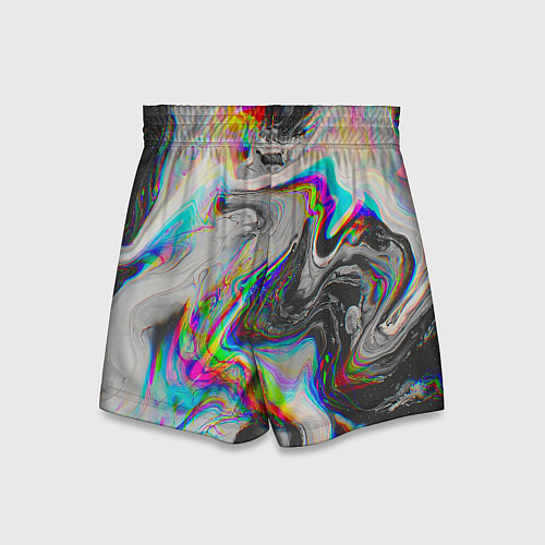 Детские шорты Abstract digital / 3D-принт – фото 2