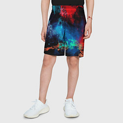 Шорты детские Цветовая палитра, цвет: 3D-принт — фото 2
