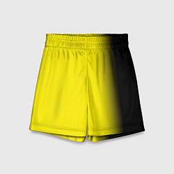 Детские шорты И черный и желтый