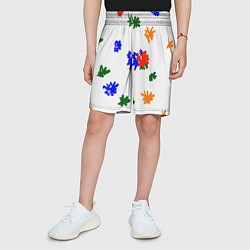 Шорты детские Мамин художник, цвет: 3D-принт — фото 2