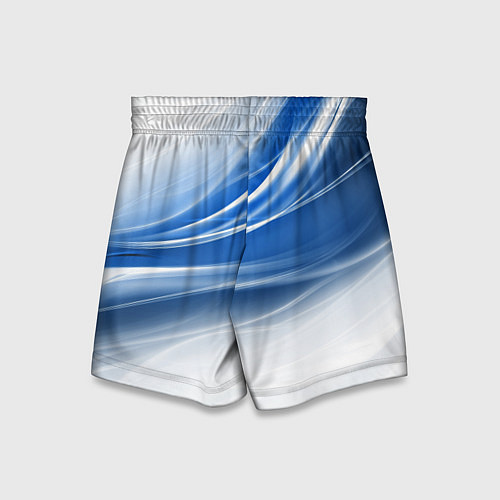 Детские шорты Ледяной поток ветра / 3D-принт – фото 2