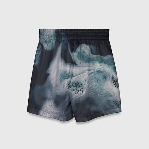 Детские шорты Дымчатая пенка / 3D-принт – фото 2