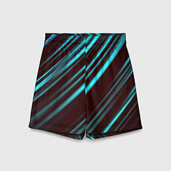 Детские шорты Stripes line neon color