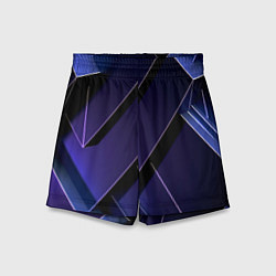 Шорты детские Блоки из плит, цвет: 3D-принт
