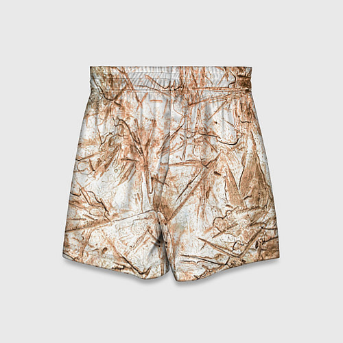 Детские шорты Резкие контуры / 3D-принт – фото 2