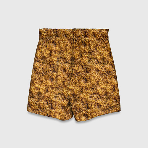 Детские шорты Текстура из рамена / 3D-принт – фото 2