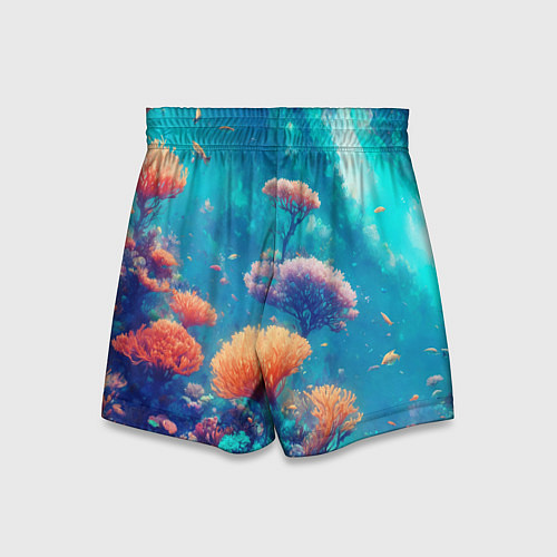 Детские шорты Океанские глубины / 3D-принт – фото 2