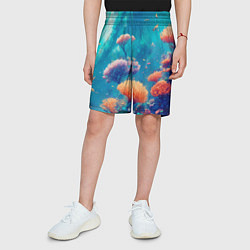 Шорты детские Океанские глубины, цвет: 3D-принт — фото 2