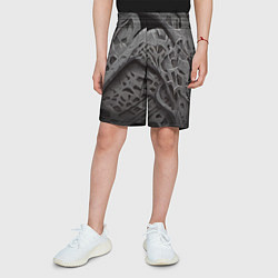 Шорты детские Лунный пейзаж, цвет: 3D-принт — фото 2