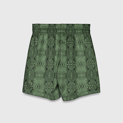 Детские шорты Крокодиловый стиль / 3D-принт – фото 2