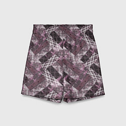 Шорты детские Этнический комбинированный узор, цвет: 3D-принт