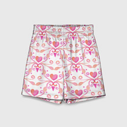 Шорты детские Love mood, цвет: 3D-принт