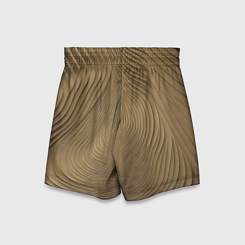 Детские шорты Фантазия в хаки / 3D-принт – фото 2