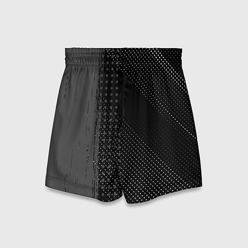 Детские шорты Pokemon glitch на темном фоне: по-вертикали / 3D-принт – фото 2