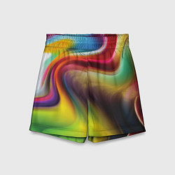 Детские шорты Rainbow waves