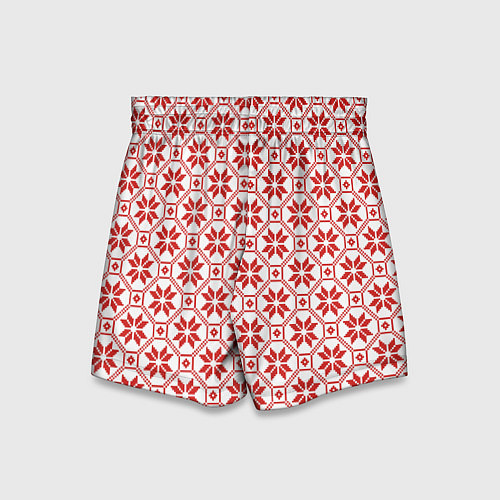 Детские шорты Алатырь - славянский символ / 3D-принт – фото 2