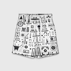 Детские шорты Геометрическая фантазия