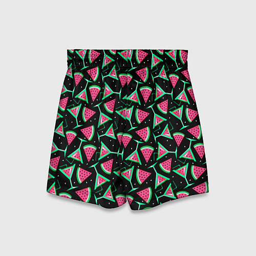 Детские шорты Арбузный коктейль / 3D-принт – фото 2
