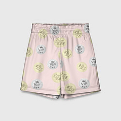 Шорты детские ВИП персона, цвет: 3D-принт