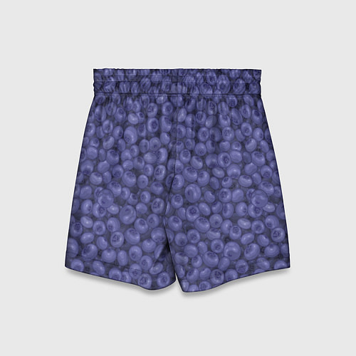 Детские шорты Черника ягода / 3D-принт – фото 2
