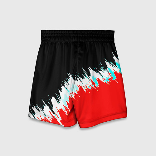 Детские шорты Roblox краски текстура / 3D-принт – фото 2