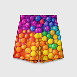 Детские шорты Разноцветные шарики