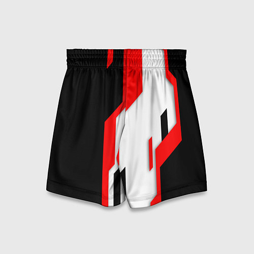 Детские шорты Mitsubishi red uniform / 3D-принт – фото 2