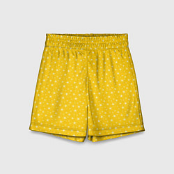 Детские шорты Жёлтый со звёздочками