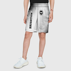 Шорты детские Brighton sport на светлом фоне вертикально, цвет: 3D-принт — фото 2